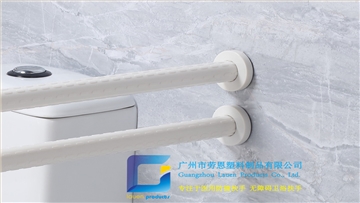 卫生间扶手-白色U型扶手老人安全助力扶手杆无障碍助立坐便器扶手
