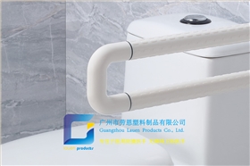 卫生间扶手-白色U型扶手老人安全助力扶手杆无障碍助立坐便器扶手 (3)_细节3