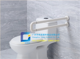 卫生间扶手-白色U型扶手老人安全助力扶手杆无障碍助立坐便器扶手 (3)_细节