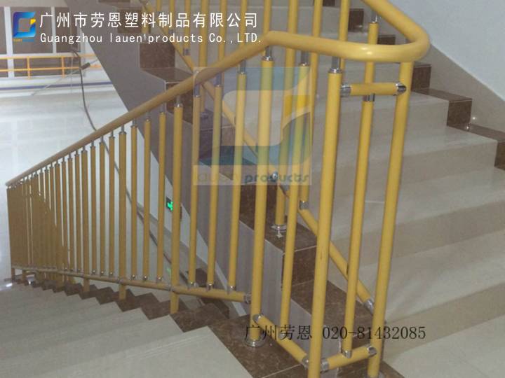 室内楼梯生态树脂扶手护栏的安装施工技术